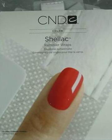 CND Shellac  Remover Wraps, 100 .