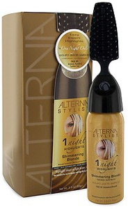 ALTERNA STYLIST  1 NIGHT HIGHLIGHTS TEMPORARY COLOR MOUSSE, blond