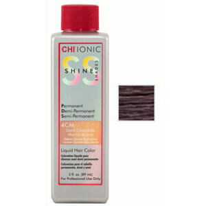 CHI Shine Shades  Liquid Color 4CM Dark Chocolate Mocha Brown, 89 ml