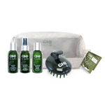 CHI Tea Tree  Travel Kit (Shampoo, Conditioner & Scalp Spray W/Massager), 3x59 ml