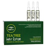 PAUL MITCHELL GREEN TEA TREE. Keravis and Lemon Sage Hair Lotion ampulas, 126 ml