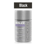 BOSLEY KERATIN FIBERS. BLACK HAIR THICKENING FIBER, 12g