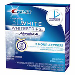 CREST 3D WHITE WHITESTRIPS, EXP.  2-HOUR EXPRESS