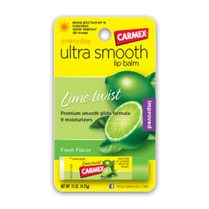 CARMEX  Lip Balm Stick Sunscreen SPF 15 Lime Twist, 4.25g