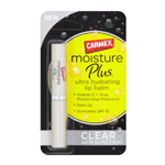 CARMEX  Moisture Plus Lip Balm Stick  Clear Satin Gloss Finish SPF 15, 2g