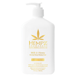HEMPZ  Milk & Honey Herbal Body Moisturizer, 500 ml